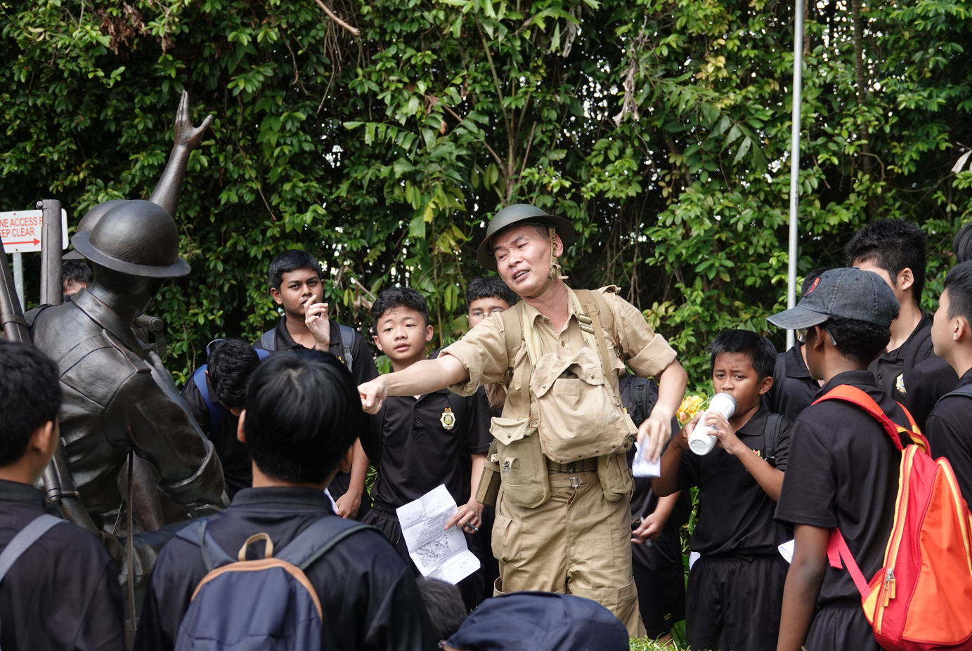 Sec 1 Visit to Bukit Chandu Museum
